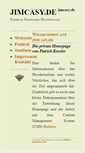 Mobile Screenshot of jimcasy.de
